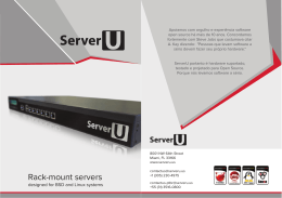 Folder PDF portugues - ServerU Netmap L-800