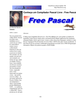 Free Pascal - LinuxFocus.org