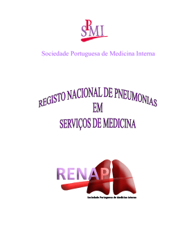 No ínicio ( 811Kb ) - Sociedade Portuguesa de Medicina Interna