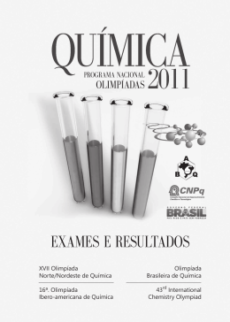 Anais - 2011 - Programa Nacional Olimpíadas de Química