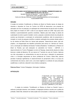 4cchladecommt01 - PRAC - Universidade Federal da Paraíba