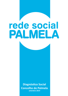 Diagnostico Social do Concelho de Palmela 2014