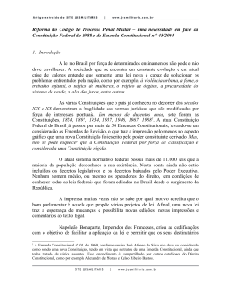 Reforma do CPPM - JusMilitaris.com.br