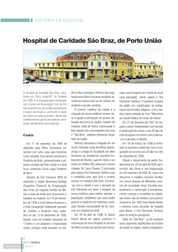 Hospital de Caridade São Braz, de Porto União