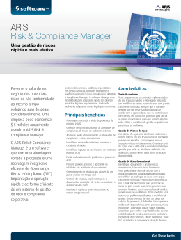 ARIS Risk & Compliance Manager