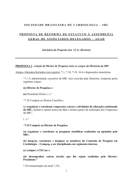 Arquivo em PDF - Sociedade Brasileira de Cardiologia