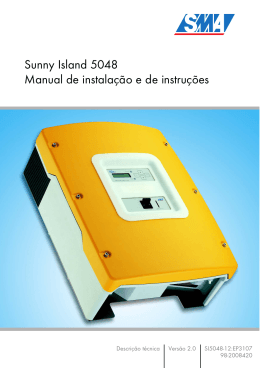 SUNNY ISLAND 5048 - SMA Solar Technology AG