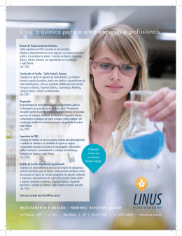 Linus, a química perfeita entre empresas e profissionais.