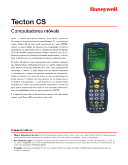 Tecton CS - Honeywell Scanning and Mobility