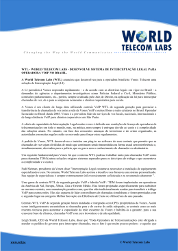 wtl - world telecom labs - desenvolve sistema de