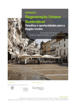 Regeneração Urbana Sustentável Desafios e