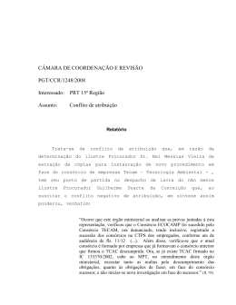 Processo PGT/CCR/nº 1248/2008 - Ministério Público do Trabalho
