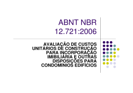 AULA NBR 12721 - Área Administrativa Docente