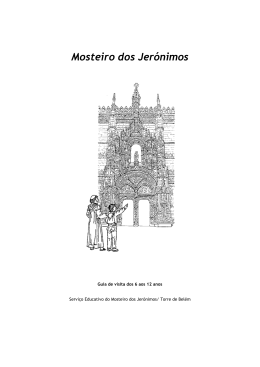Ficha do Mosteiro dos Jerónimos