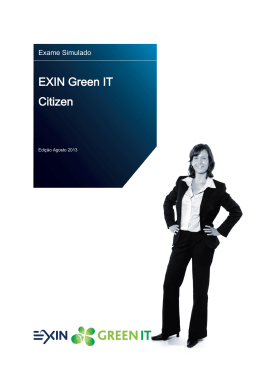 Modelo de Exame Green IT Citizen