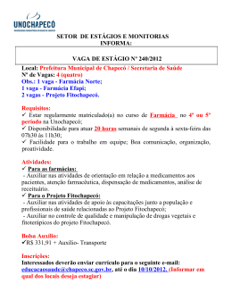 240 - Prefeitura de Chapecó - Secretaria de Saúde