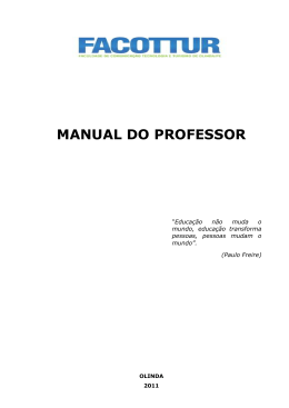 MANUAL PROFESSOR