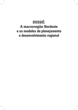 Português - Revista Política e Planejamento Regional