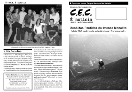 No 7 - Outubro / 2003 - Clube Excursionista Carioca