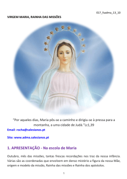 Guião 17 Catequese Mariana - Associação de Maria Auxiliadora