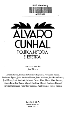 ALVADO CUNHAL