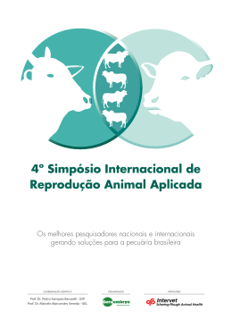 4º Simpósio Internacional De Reprodução Animal