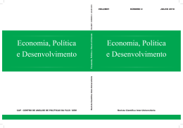 Revista Científica Inter-universitária Economia, Política e