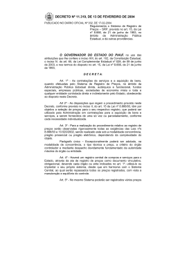 decreto nº 11.319, de 13 de fevereiro de 2004
