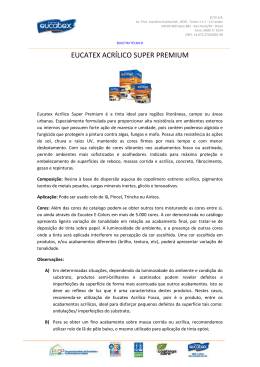 Eucatex Acrílico Super Premium