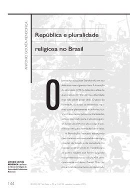 República e pluralidade religiosa no Brasil