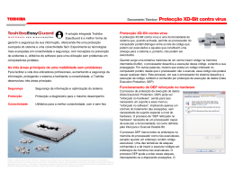 Documento Técnico: Protecção XD-Bit contra vírus