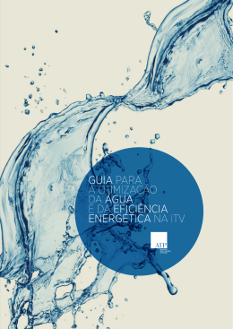 Guia para a Otimização da Água e da Eficiência Energética
