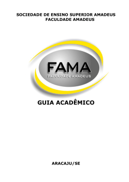 GUIA ACADÊMICO - Faculdade Amadeus