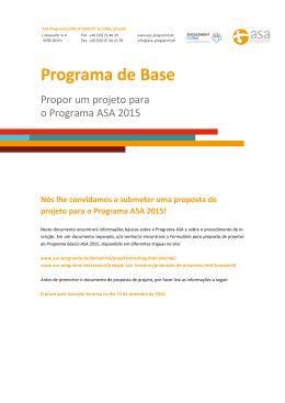 Programa de Base - ASA