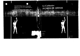 Le Corbusier A CARTA DE ATENAS