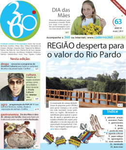 REgIãO desperta para o valor do Rio Pardo