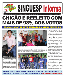 Jornal do Sindicato dos Guincheiros, edição 5/2014