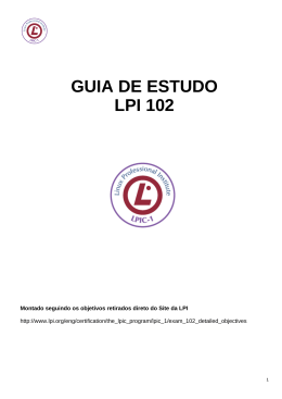 GUIA DE ESTUDO LPI 102