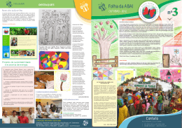 Folha da ABAI - Fundação Vida Para Todos