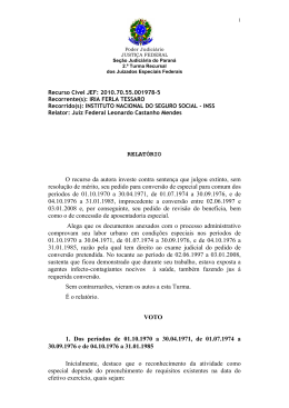 201070550019785 - Justiça Federal do Paraná