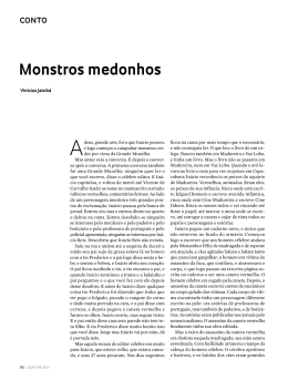 Monstros medonhos - Revista Pesquisa FAPESP