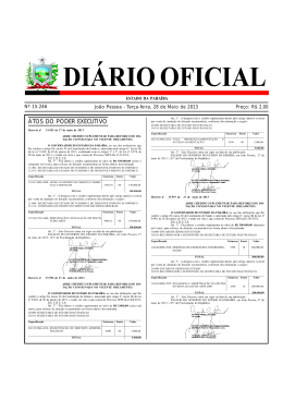 Diário Oficial 28.05.2013