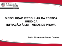 Paulo Ricardo de Souza Cardoso - Fundação Escola Superior de