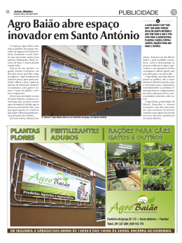 Agro Baião abre espaço inovador em Santo António