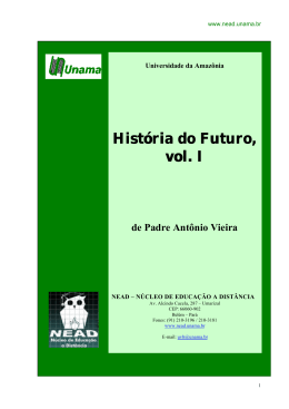 História do Futuro, vol