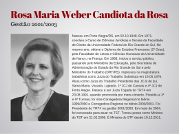 Rosa Maria Weber Candiota da Rosa