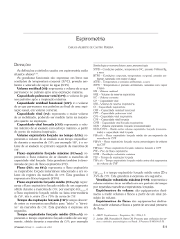 Espirometria PDF - Jornal Brasileiro de Pneumologia