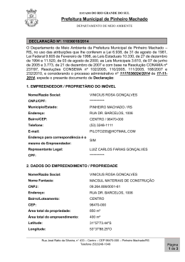 Declaração nº 110360182014 – Vinicius Rosa Gonçalves