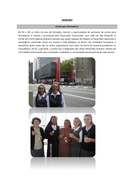 Janeiro 2012 - Apóstolas da Sagrada Família