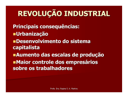 Aula 01 - Revolução Industrial